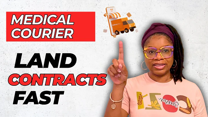 Easy Steps To Land Your First Medical Courier Contract