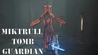 Miktrull Tomb Guardian(1st Encounter) || Star Wars Jedi: Fallen Order