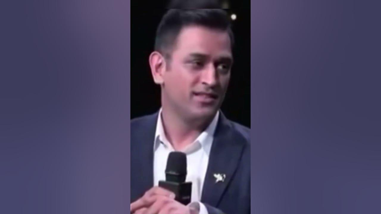 Common sense is not so common #msdhoni #goat #inspiration - YouTube