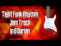 Tight Funk Rhythm Jam Track in B Dorian 🎸 Guitar Backing Track