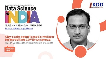 City scale agent based simulator for modelling COVID 19 spread [Rajesh Sundaresan]