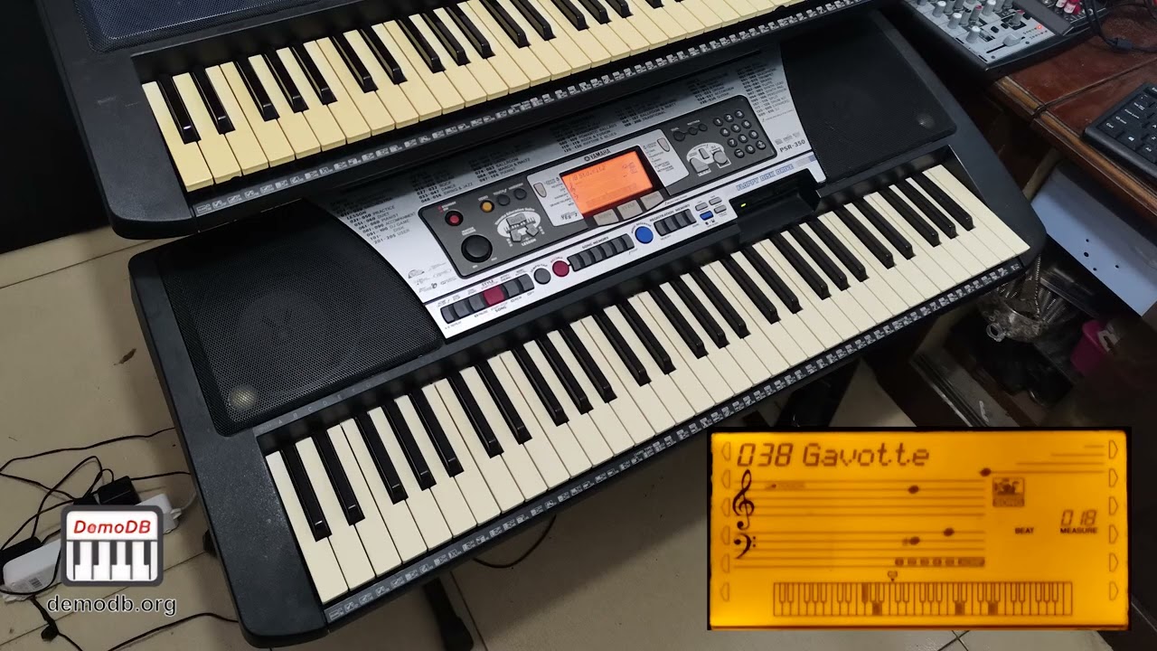 ヤマハ PSR-350 電子ピアノ YAMAHA PSR-350 Demo Songs【Part 2】31-60 - YouTube