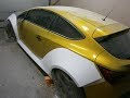 Opel Astra J GTC- моделирование расширения кузова