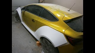 Opel Astra J GTC- макетирование расширения кузова Opel Astra J GTC- макетирование расширения кузова