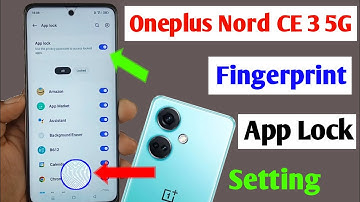Oneplus nord ce 3 fingerprint app lock / oneplus nord ce 3 5g app me fingerprint lock kaise lagaye