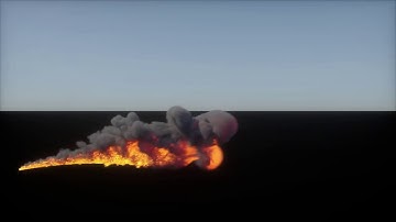 Cinema4D TurbulenceFD flamethrower