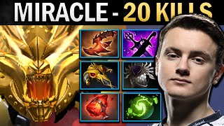 Axe Dota Gameplay Miracle with 20 Kills and Blademail