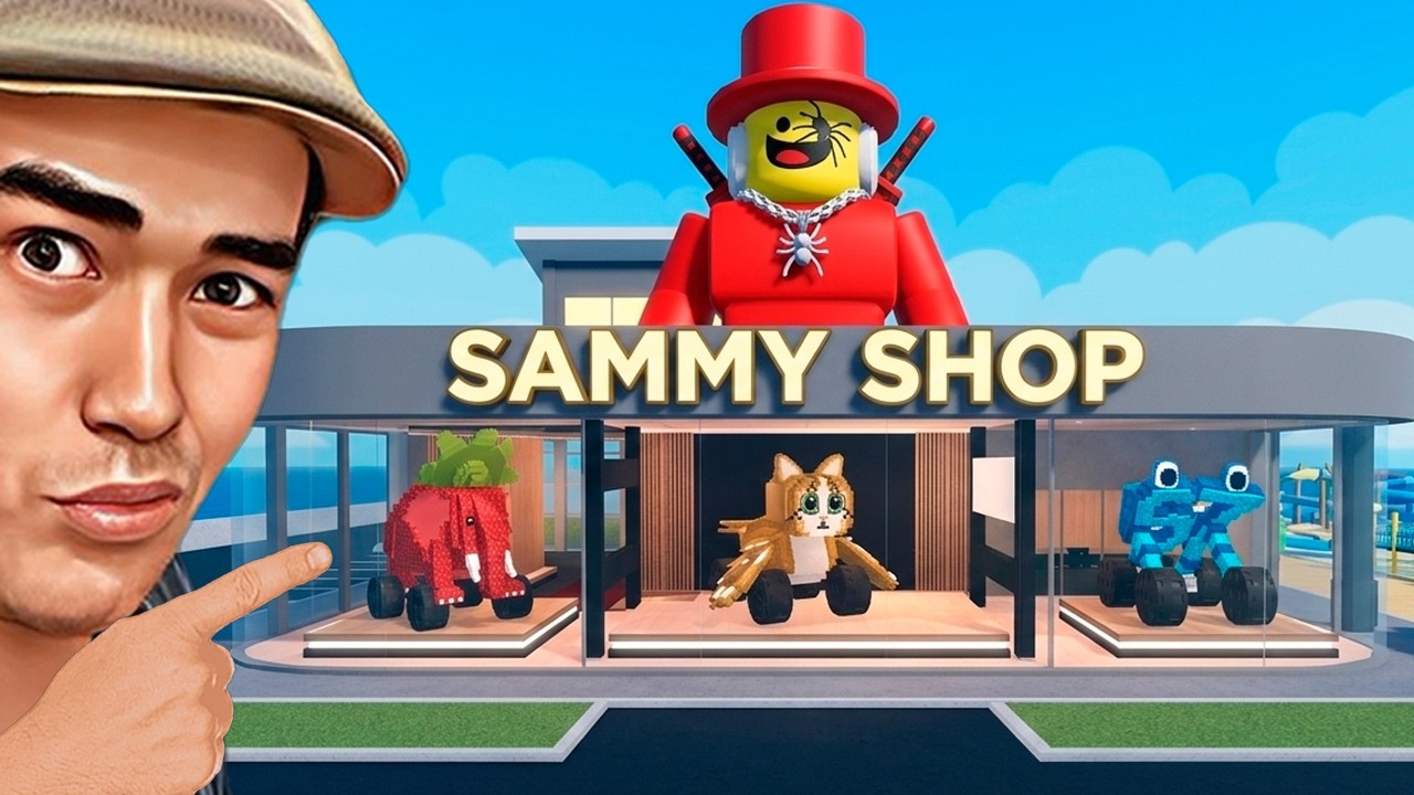 😱СЭММИДІҢ ГАРАЖЫНАН ЖАҢА БРЕЙНРОТТАР КӨЛІГІН АЛДЫМ ! Укради Брейнрот Роблокс