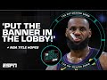 EARMUFFS! JWill thinks the Lakers were PRESSURED to put up IST banner?! | The Pat McAfee Show