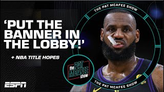EARMUFFS JWill thinks the Lakers were PRESSURED to put up IST banner | The Pat McAfee Show