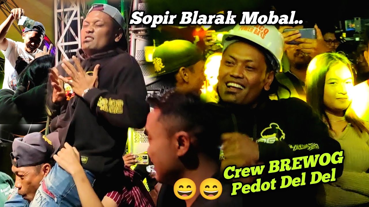 Gokil..sampai perut mules lihat Cak Klewer Sopir Blarak & Crew Brewog pedot del del 😂