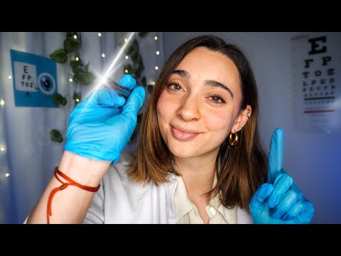POV: DOTTORESSA TI CONTROLLA LA VISTA in ASMR ๐ฉบ๐