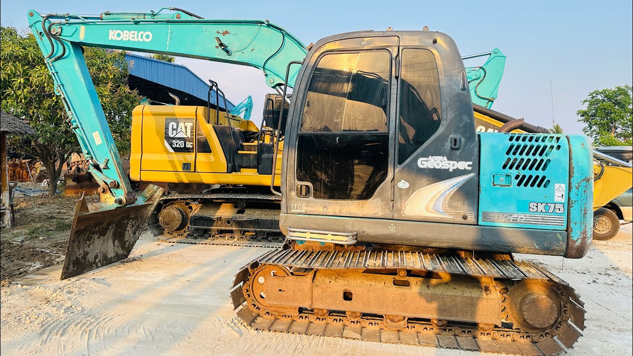  SK75-8 บูมอาร์มยาวพิเศษ สภาพเทพระบบไวเร็วแรง  650000 พร้อม เขียนลายเย็กเครื่องปั๊มแห้งสนิท  เอวแน่น