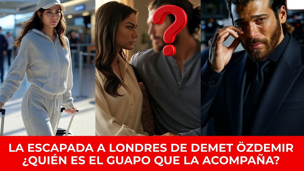 Demet Özdemir en Londres misterioso ‘AT’ y reacción explosiva de Can Yaman 🔥💔