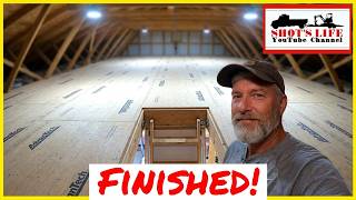 Stop Wasting Space! Ultimate Garage DIY Attic Storage Part 2 Shots Life