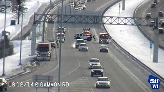 Lanes reopen on Madison Beltline WB at Gammon Rd. after crash