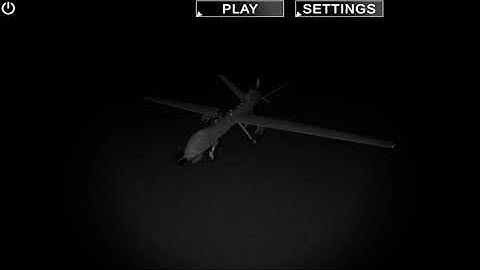 MQ-9 drone simulation - Created in Unity