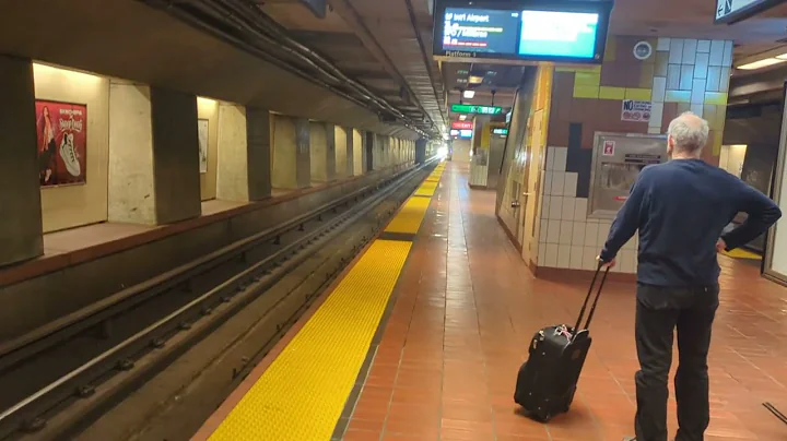 Bart action at 24th St/Mission