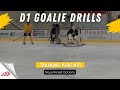 Ncaa d1 goalie drills royal road options holding the feet and reading the release