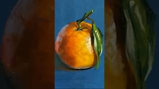 Drawing an orange in soft pastels #tutorial #art #drawinglessons
