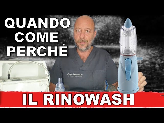 RINOWASH: quando, come e perchè si usa la doccia nasale per bambini e non 