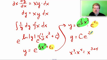 Roeper (Calculus AB) - Separable Differential Equations #1 of 2