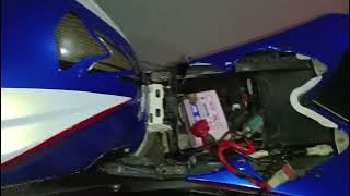 Test Yamaha R6 Aki Lithium Zeus GTZ5S CCA 180, Normal Banget...