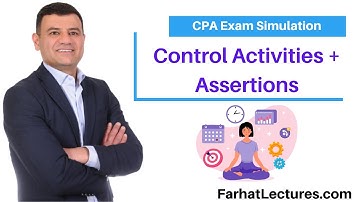 CPA Exam Simulation Control Activities and Transaction Assertions