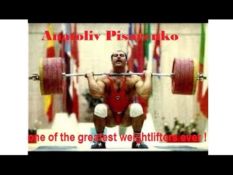 Anatoly Pisarenko broke 13 world records in Olympic Weightlifting