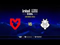 Mouz vs g2  map 3  demifinale iem chengdu