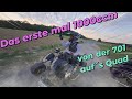 Quad Vlog . Seine erste Fahrt auf der 1000er,  Werra Tour Teil 2