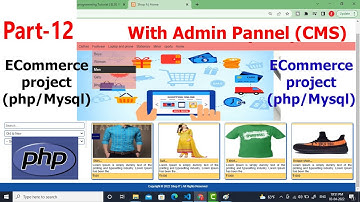 E-Commerce website in PHP in urdu/hindi | Admin panel | Admin Login Page Design- PART 12