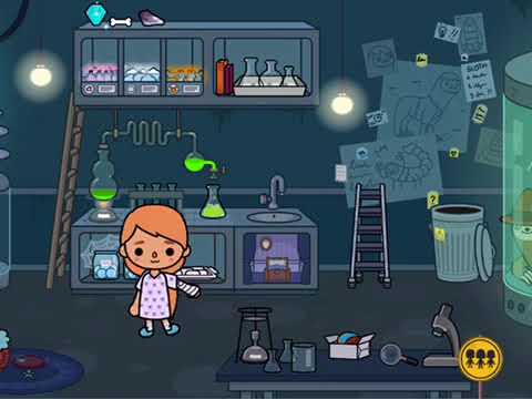 toca hospital secret lab