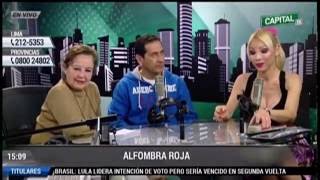 LUCRECIA BLACK: con Violeta Ferreyros en Radio Capital TV (17/07/16) LLAMALA 96274-0677