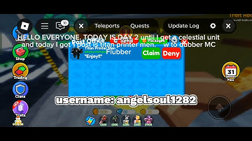 Day 2 checking on post office until I get celestial unit.#roblox #ttd #toilettowerdefense