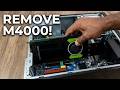 How to remove Quadro M4000 graphics card with bracket