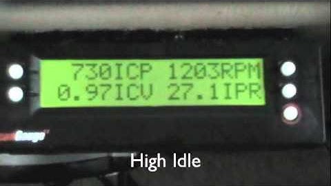 ScanGauge II ICP Readings, Ford 6.0L Diesel