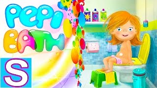 PEPI BATH Game for Kids 🌺🌺🌺 НАУЧИ МАЛЕНЬКУЮ ПЕПИ ЧИСТИТЬ ЗУБЫ И КУПАТЬСЯ 🌺🌺🌺