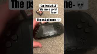 The ps4 at home💀💀#gaming