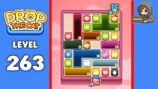 Drop The Cat level 263 solution 