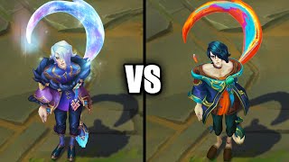 Celebrity Winterblessed Hwei vs Classic Hwei Skins Comparison (League of Legends) Net Worth