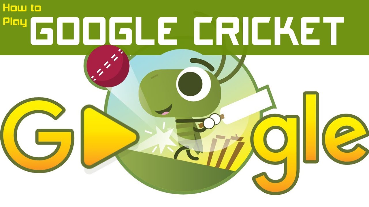 google doodle game cricket