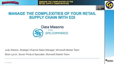Manage the Complexities of the Retail Supply Chain with EDI - Presented by SPS Commerce