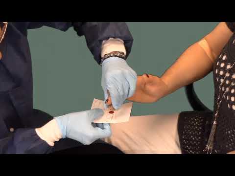 ISDH Phlebotomy: How to Perform a Fingerstick Procedure