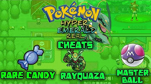 Pokemon Hyper Emerald Real Cheats : 100% Working Cheats