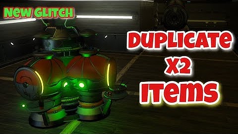 Duplicate 2 items at the same time glitch in no man