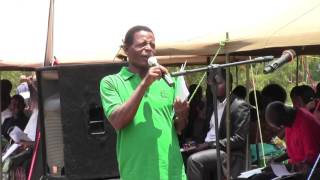 PARAMOUNT CHIEF LUNDU MAKING HIS REMARKS