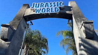 Universal studio Holly wood  Jurassic world    4K HDR