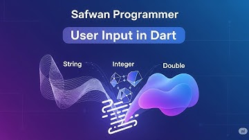 How to user input in dart language