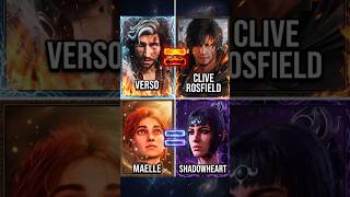 Verso es Clive Rosfield y Maelle es Shadowheart